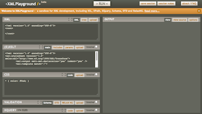 xmlFiddle